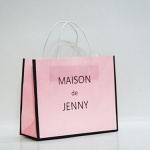 Túi giấy kraft trắng quai xách bằng giấy nhãn hàng MaiSON de Jenny